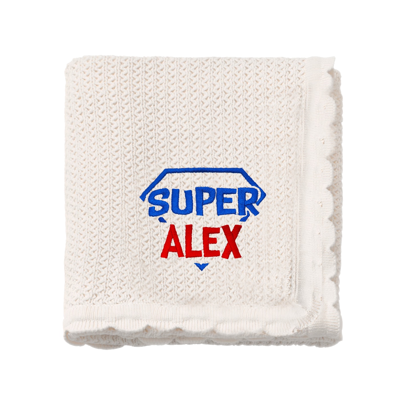 Paturica bebe, LWS, bumbac, tricotata, brodata, model super erou Alex