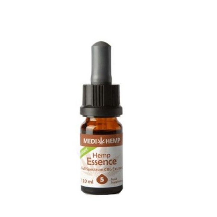 Esenta de canepa organica 5% CBG, Medihemp, 10 ml