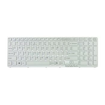 Tastatura compatibila laptop Sony, alba, fara iluminare, layout US, pentru Vaio SVE17 Tastatura compatibila laptop Sony, alba, fara iluminare, layout US, pentru Vaio SVE17