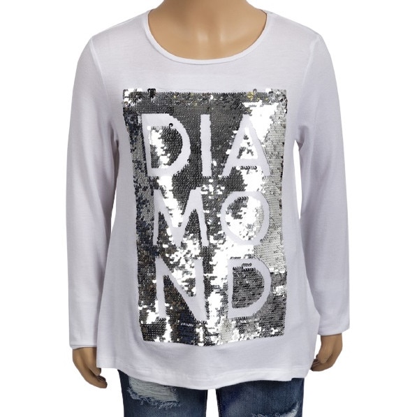 Bluza Minoti Diamond,alba