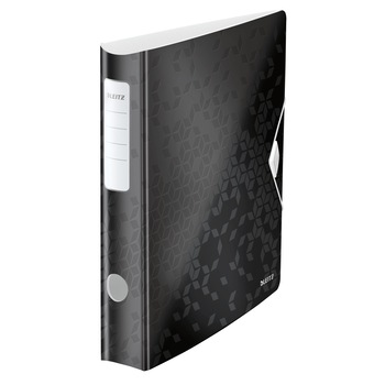 Biblioraft Leitz Active WOW 180, PP, A4, 6.5 cm, negru Biblioraft Leitz Active WOW 180, PP, A4, 6.5 cm, negru