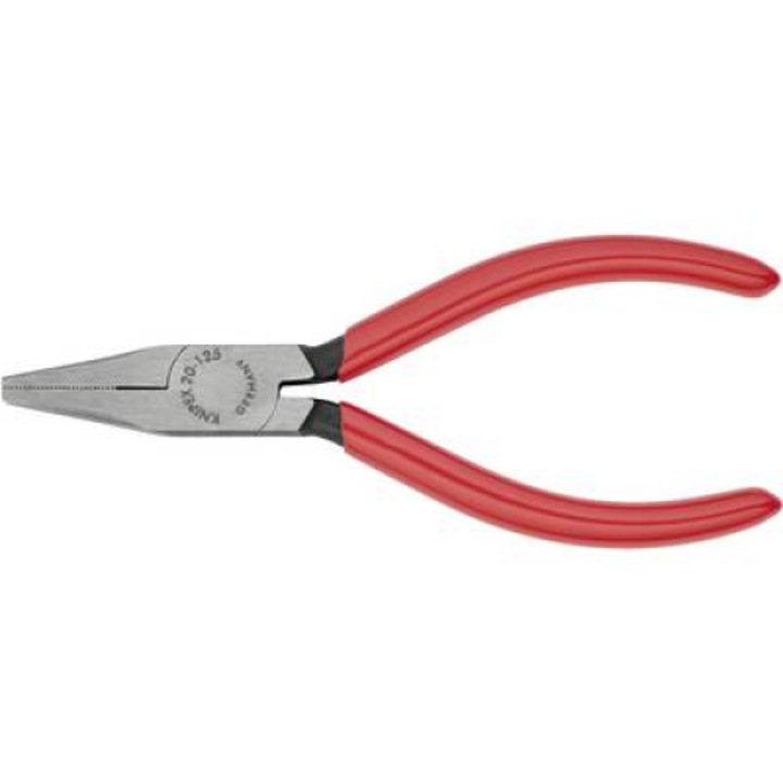 Laposfogó 125 mm, rövid, széles pofa, Knipex 20 01 125 (20 01 125)