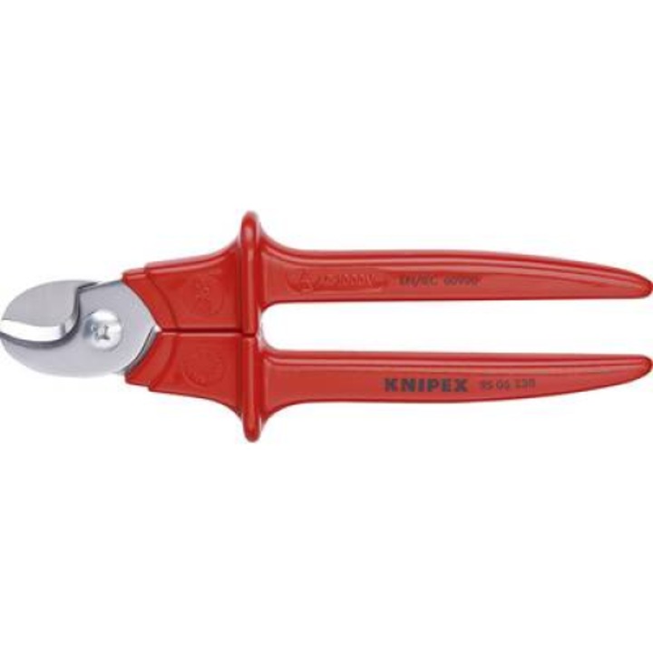 Kábelolló 230 mm, vágóérték: O 16 mm, Knipex 95 06 230 (95 06 230)