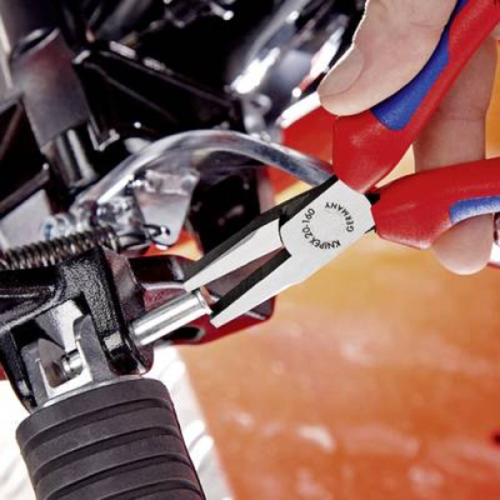 Laposfogó 160 mm, rövid, széles pofa, Knipex 20 06 160 (20 06 160)