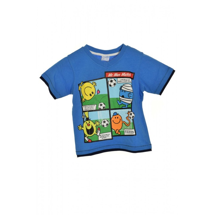 Fiú Kék Mr Men Póló