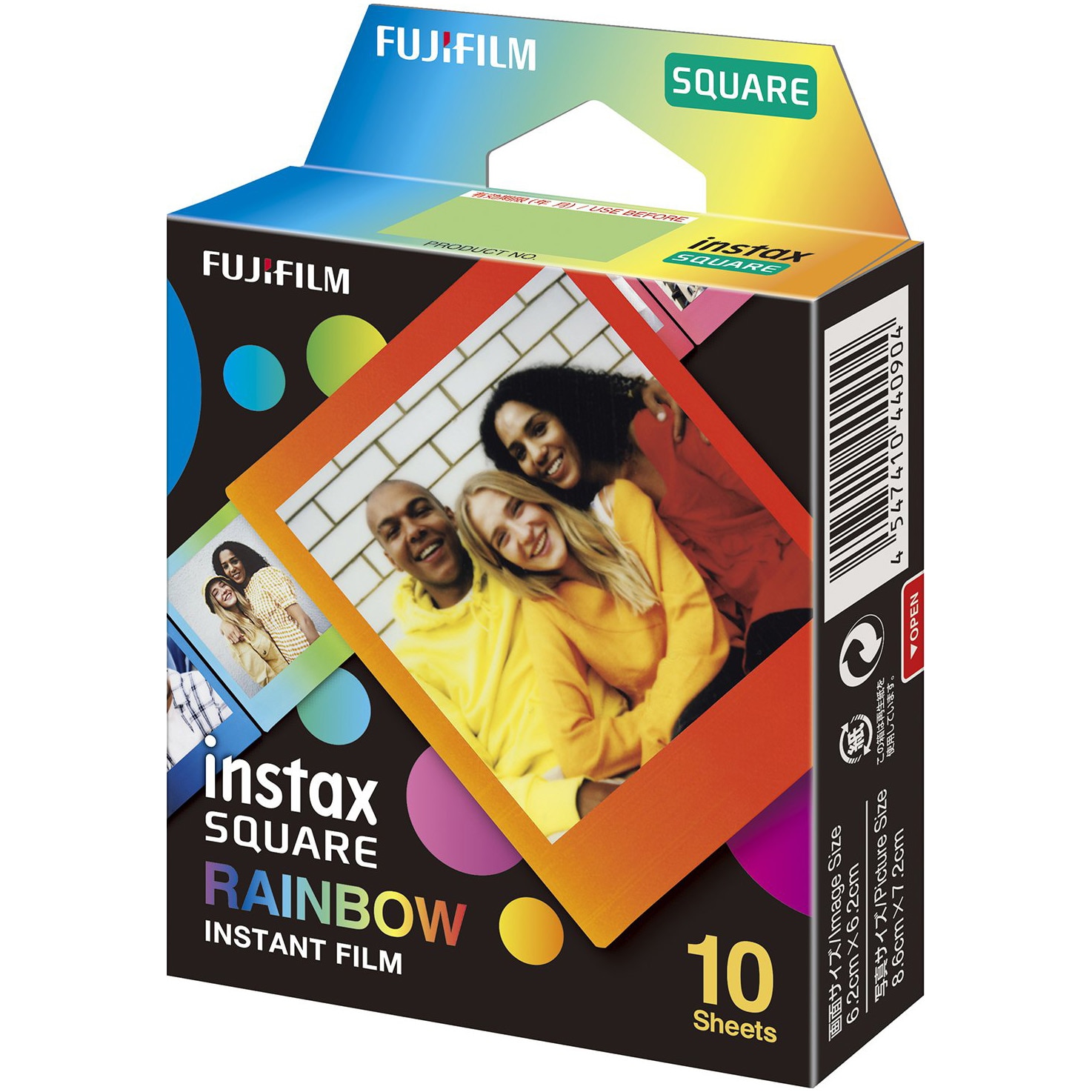 FUJIFILM Instax Square (1x10 Photos) Films instantanés