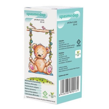 Supliment alimentar Spasmodep 30 ml Supliment alimentar Spasmodep 30 ml