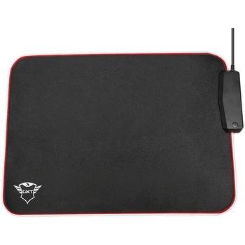 Mousepad gaming Trust GXT 765 Glide-Flex, iluminare RGB, Hub USB-4port Mousepad gaming Trust GXT 765 Glide-Flex, iluminare RGB, Hub USB-4port