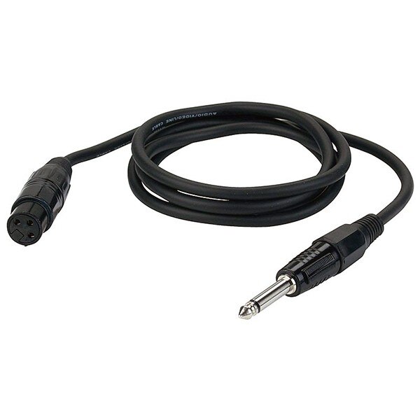 Cablu Instrument XLR, Jack DAP Audio 1,5m