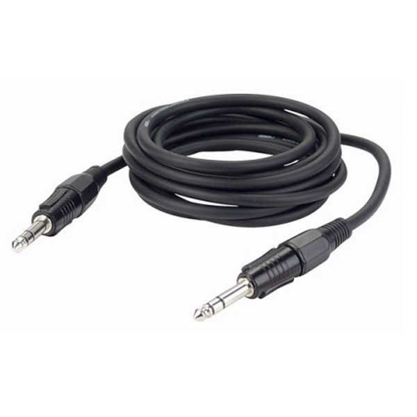 Cablu Instrument Dap Audio 6 m cu conectoare Jack tata TRS (6.3 mm) la conectoare Jack tata TRS (6.3 mm)