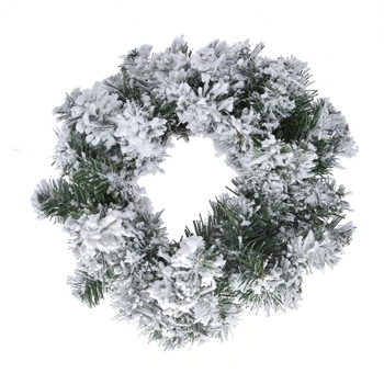 Coronita brad artificial, cu zapada, 50 cm Coronita brad artificial, cu zapada, 50 cm