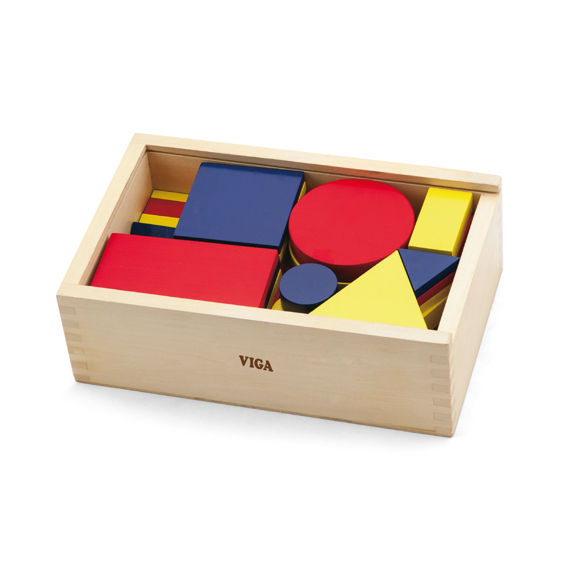 Blocuri logice, Viga, figuri geometrice