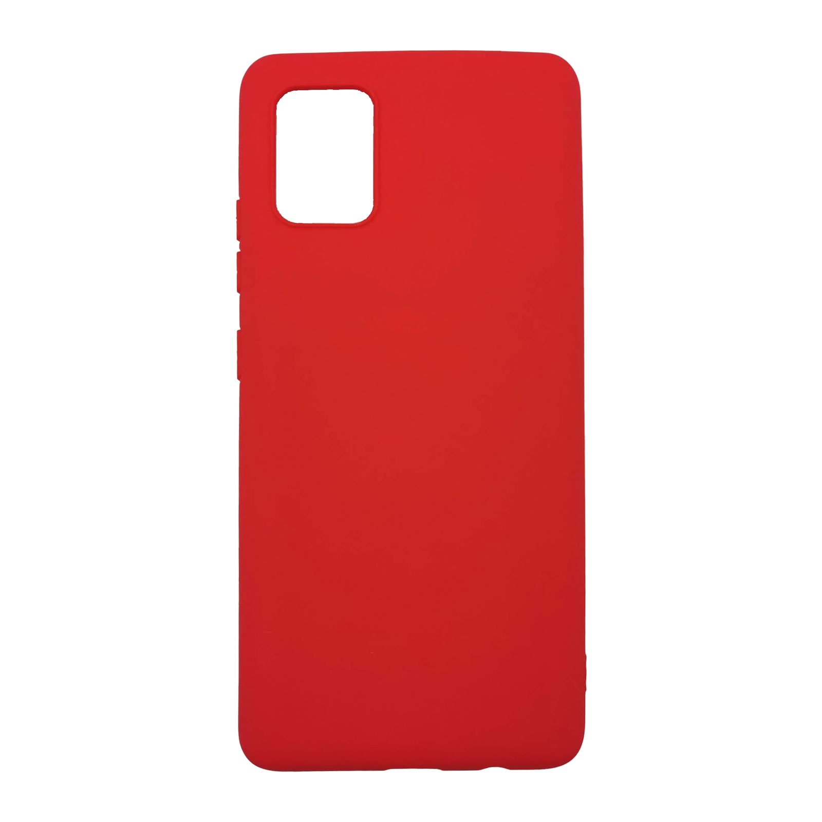 Husa silicon Samsung Galaxy A51 5G Matte, Antisoc, TPU, Viceversa Rosu