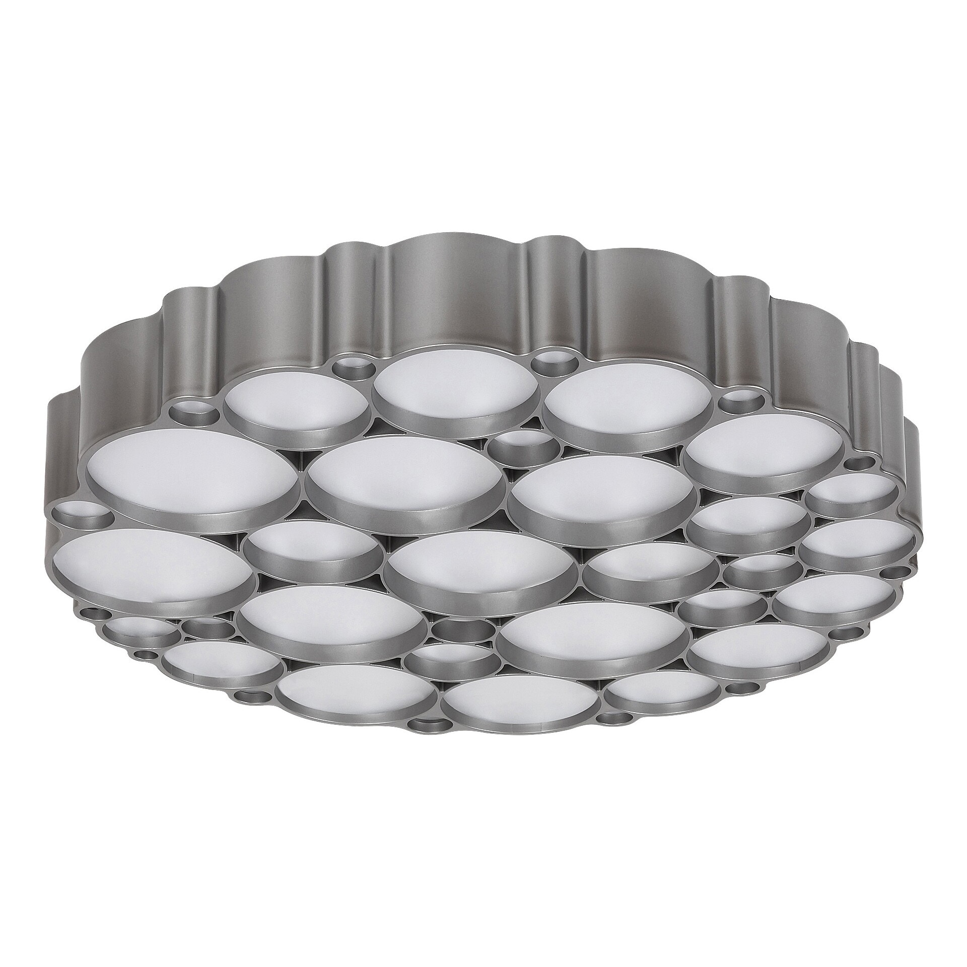 Plafoniera LED ANDELA , 48W, 2956 lm, argintiu, FST6039