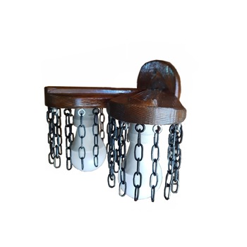 Corp iluminat decorativ rustic Metaxa Wood OD4, E27, lemn natur, 22x20x24 cm Corp iluminat decorativ rustic Metaxa Wood OD4, E27, lemn natur, 22x20x24 cm