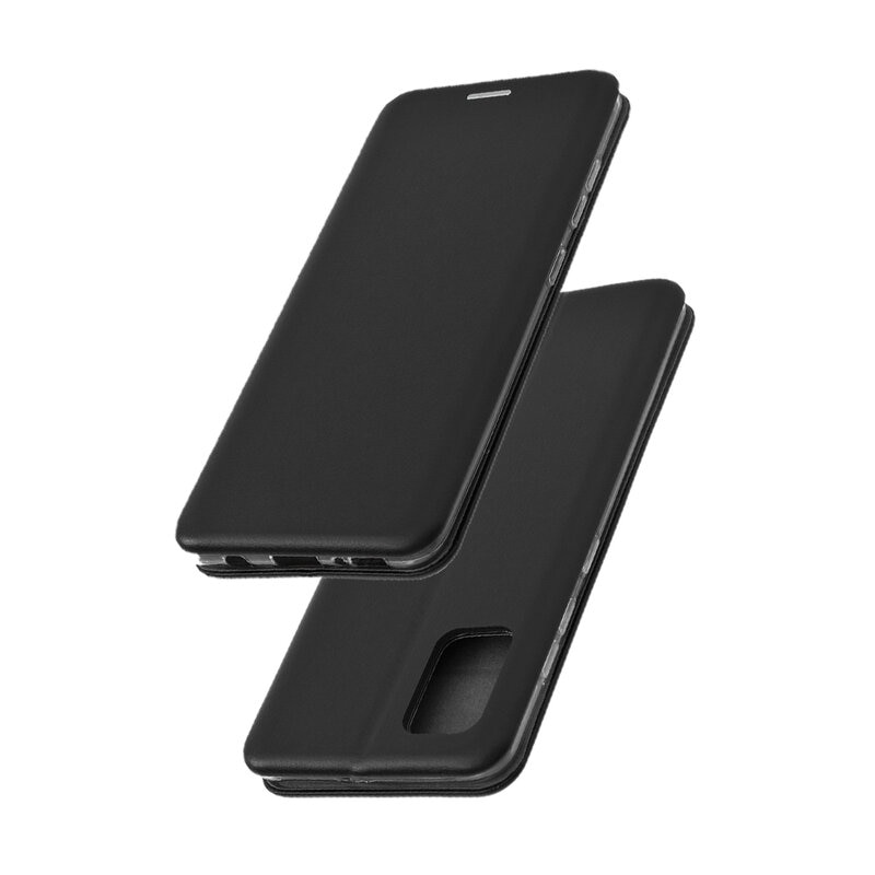 Husa Flip cover magnetic compatibila cu Samsung Galaxy A31, Negru