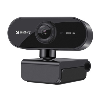 Camera web Sandberg Flex 1080p, cu microfon Camera web Sandberg Flex 1080p, cu microfon
