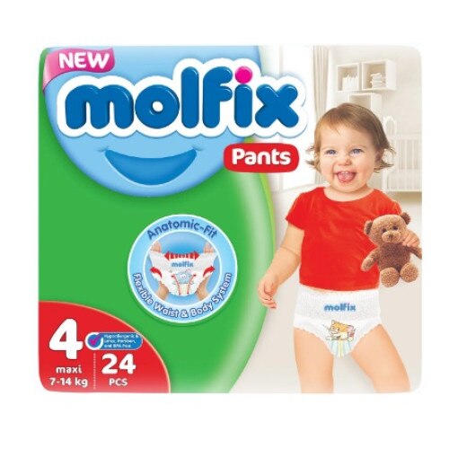 Chilot copii MOLFIX up&go 4 maxi 7-14 kg 24 buc
