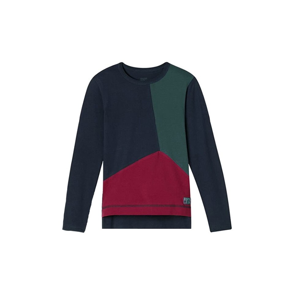 Bluza de pijama baieti Schiesser, multicolor, 152 cm