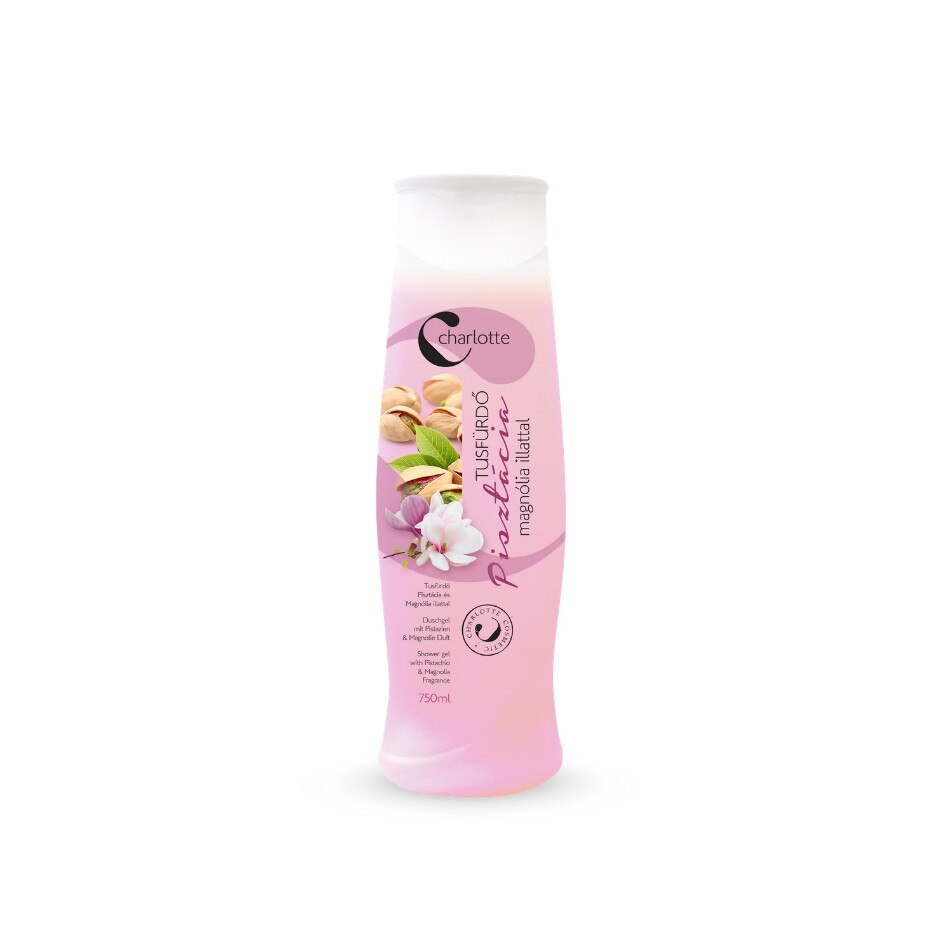 Gel de dus CHARLOTTE Fistic si Magnolie 750 ml