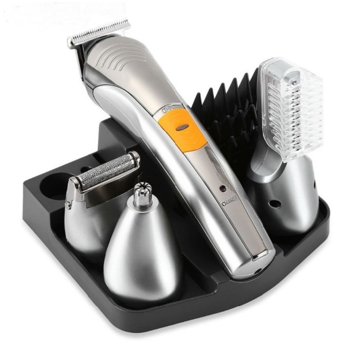 Aparat tuns EDAR® multifunctional, 7 in 1, kit ingrijire completa pentru barbati