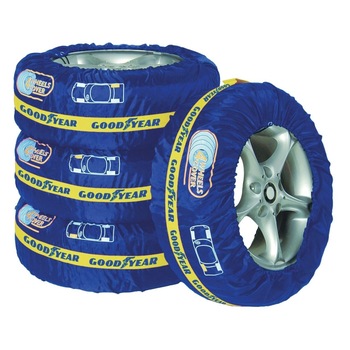 Set 4 huse pentru depozitare anvelope auto, Goodyear Set 4 huse pentru depozitare anvelope auto, Goodyear