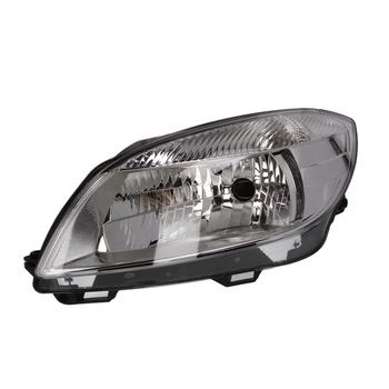 Far fata stanga transparent (cu motor electric) bec H4 Skoda Fabia II,Roomster,Roomster Praktik 2007-2014 Far fata stanga transparent (cu motor electric) bec H4 Skoda Fabia II,Roomster,Roomster Praktik 2007-2014