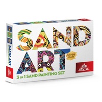 set creativ pictura cu nisip colorat 3 planse 235 x 33 cm leu elefant maimuta 45 tuburi nisip multicolor 3 pensete 3 folii protectie pentru 10  99 ani imagen 9_0_
0