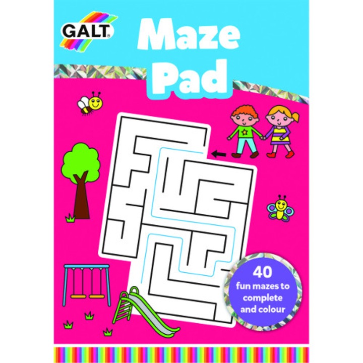 Carticica Galt cu Activitati: Labirinturi Amuzante