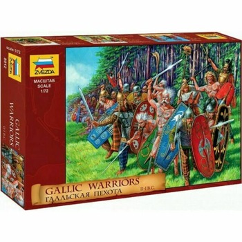 Set Figurine Zvezda Gallic Warriors II-I BC 40buc 1:72 ZVEZ 8012 Set Figurine Zvezda Gallic Warriors II-I BC 40buc 1:72 ZVEZ 8012