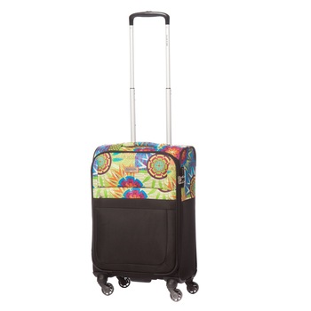 Troler Ella Icon Rio, poliester impermeabil , negru ,4 roti, 77 x 46 x 29 cm Troler Ella Icon Rio, poliester impermeabil , negru ,4 roti, 77 x 46 x 29 cm