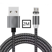 cablu de incarcare cu conector magnetic 2m pentru telefon si tableta micro-usbincarcare rapida2mlednegru imagen 57_0_
0
