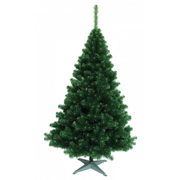 Brad de Craciun Artificial Verde Siberian, inaltime 200 cm, Suport Inclus