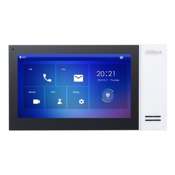 Monitor Videointerfon DAHUA IP VTH2421FW-P, interior, 7 inch Monitor Videointerfon DAHUA IP VTH2421FW-P, interior, 7 inch