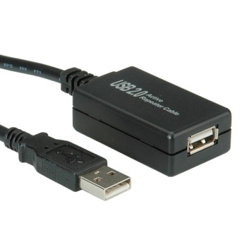 Cablu prelungitor activ Usb 2.0 12m T-M, Value 12.99.1110 Cablu prelungitor activ Usb 2.0 12m T-M, Value 12.99.1110