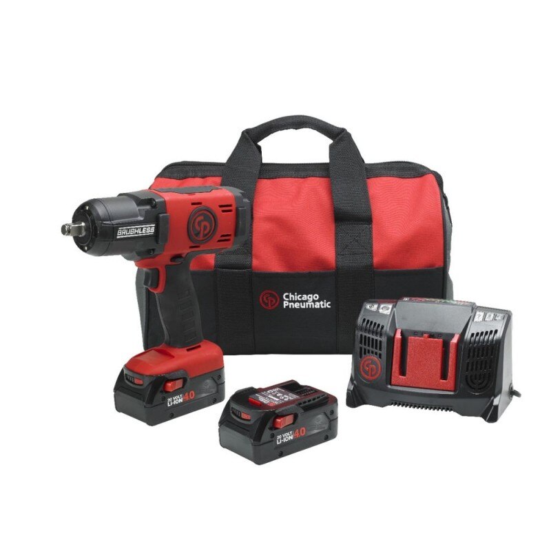 Masina de insurubat cu impact, Chicago Pneumatic, CP8849, cu acumulator, 20V, 6 Ah, 1/2