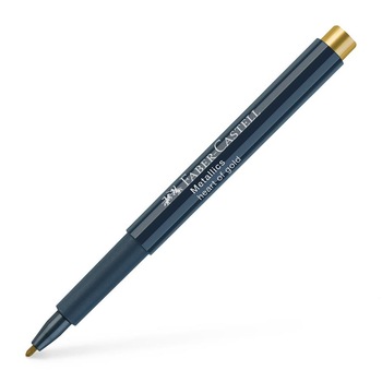 Marker Metallics Auriu Faber-Castell Marker Metallics Auriu Faber-Castell