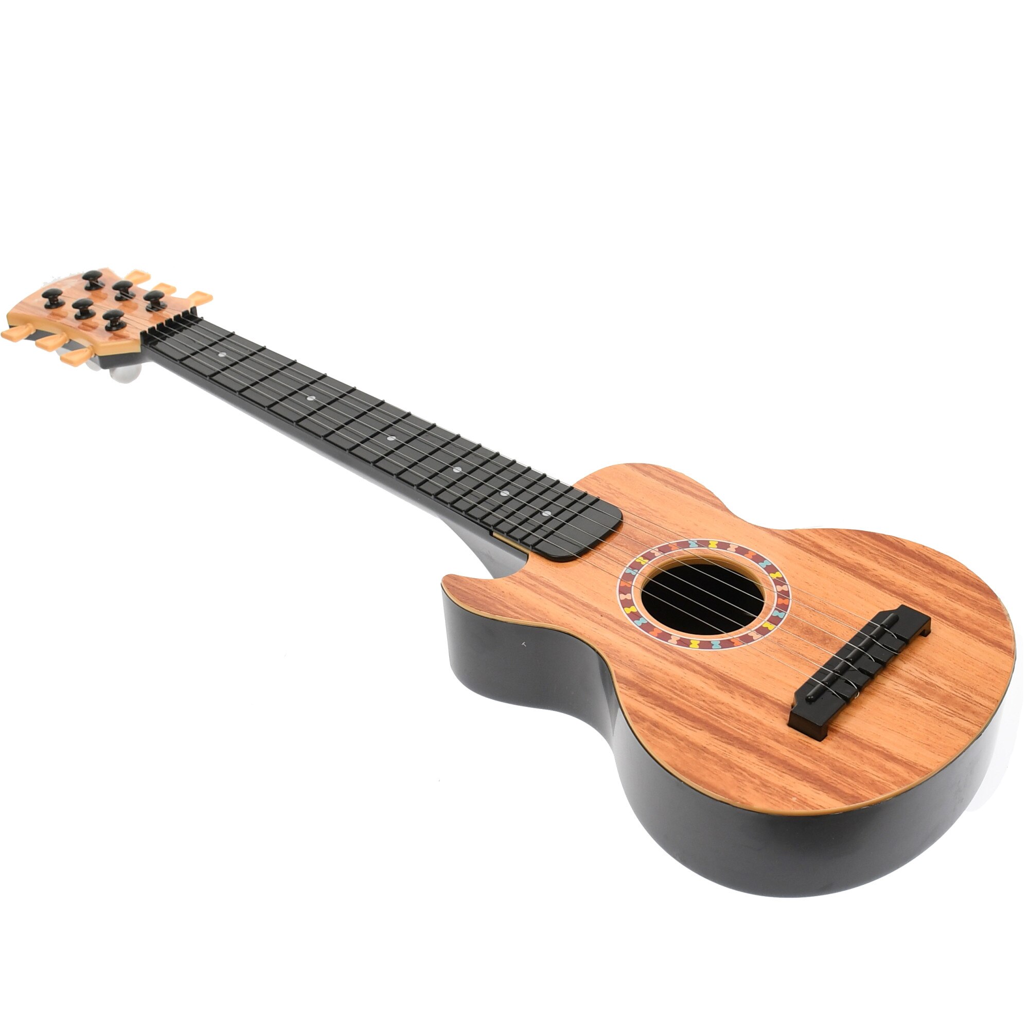 Chitara de jucarie rosie din PVC, 57 de cm - 7708A