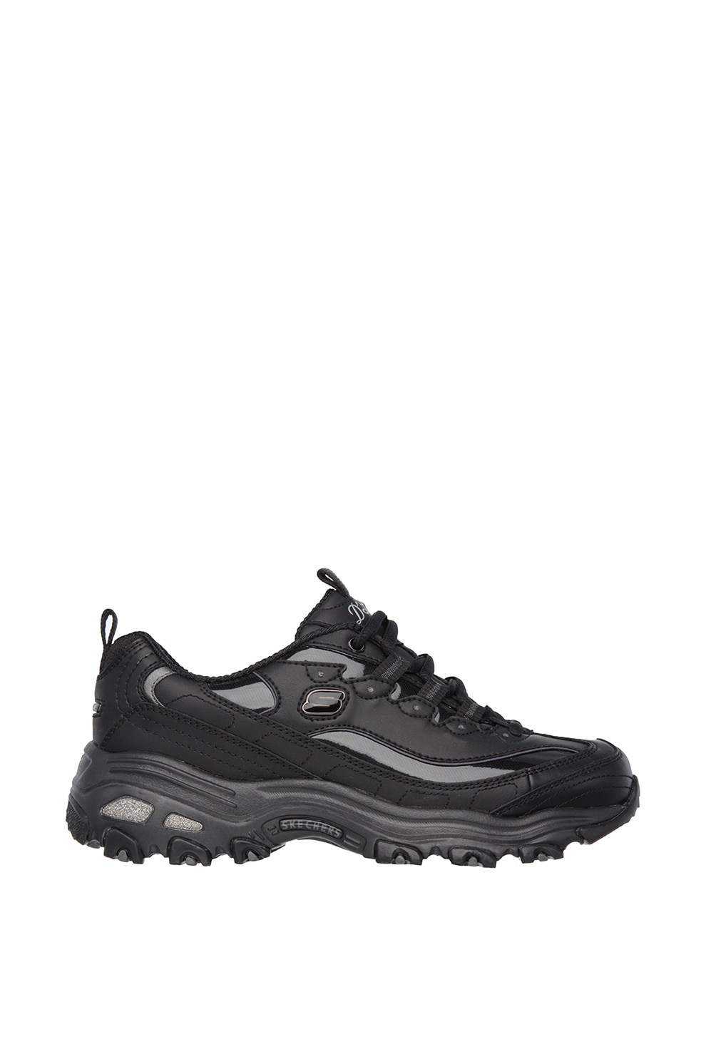 Skechers, Pantofi sport din piele cu logo D'Lites Fresh Start