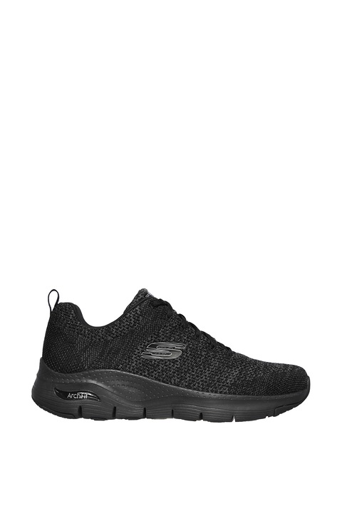 Skechers, Спортни обувки Arch Fit-Paradyme с мрежести зони, Черен, 44