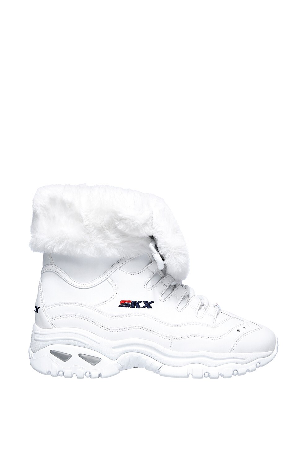 Skechers, Ghete din piele cu garnituri din piele ecologica Energy - Cool Down
