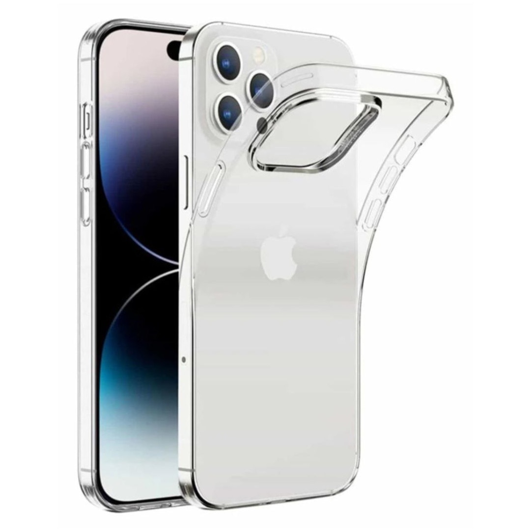 Husa subtire din silicon, Planet Tech pentru Apple iPhone 14, transparenta