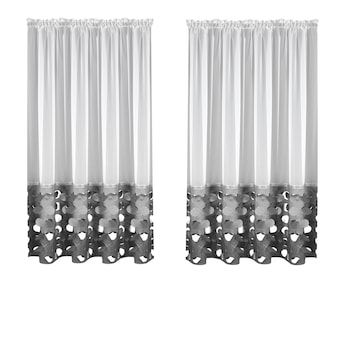 Perdea Haga 145x180 Voal Gri Perdea Haga 145x180 Voal Gri