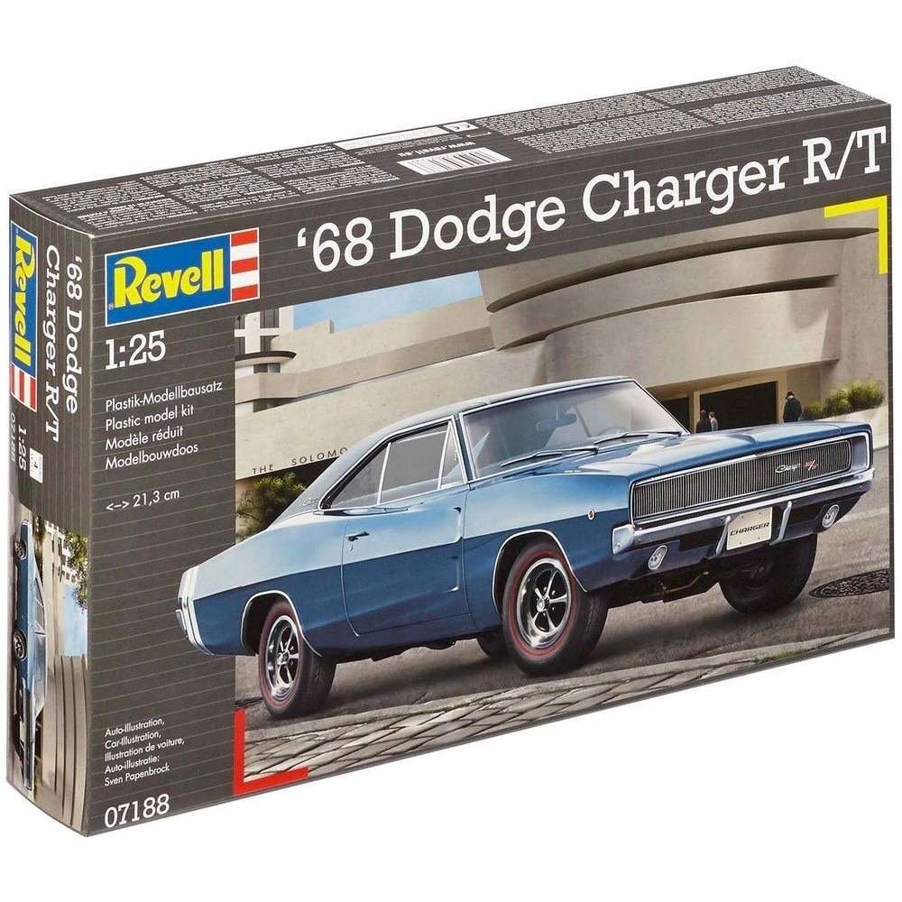 Macheta aeromodele Revell Dodge Charger 1968