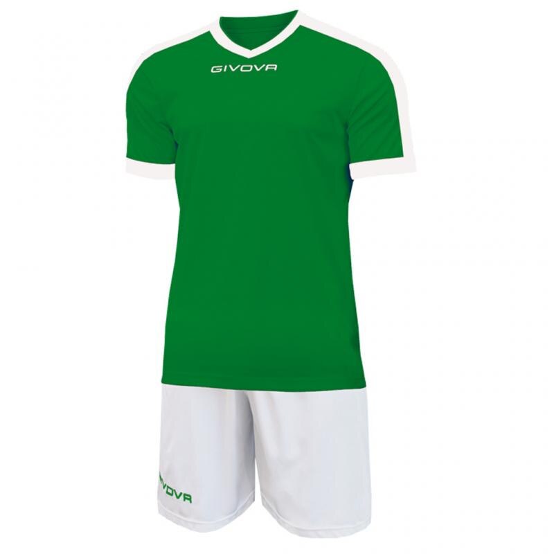 Kit Givova Revolution, verde/alb