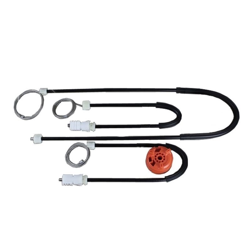 Kit reparatie macara electrica geam usa auto Renault Megane II CC cabrio 2003 - 2008 dreapta fata - cabluri cu rola