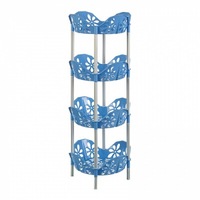 Raft pentru depozitare Comfort CS 2001,4 etajere,culoare albastru