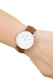 Daniel Wellington, Ceas cu o curea din piele, Maro scortisoara