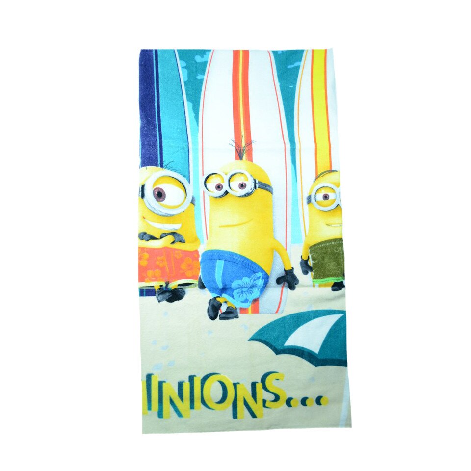 Prosop pentru baieti 70 x 140 cm Sun City Minions EP4324, Multicolor