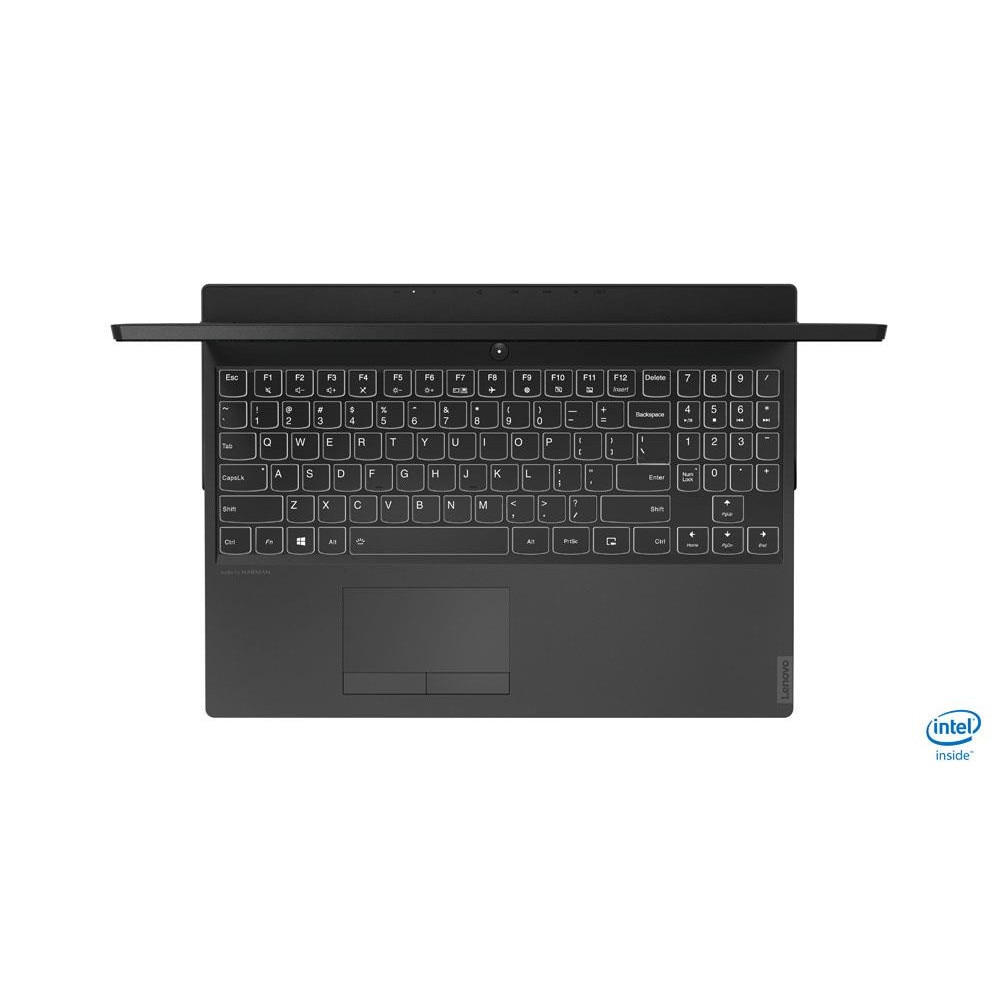 Laptop Lenovo Legion, 15.6", i7 9750H (pana la 4.5 GHz), 512 GB SSD, NVIDIA® GeForce RTX™ 2060 6GB, Windows 10 Home, Black